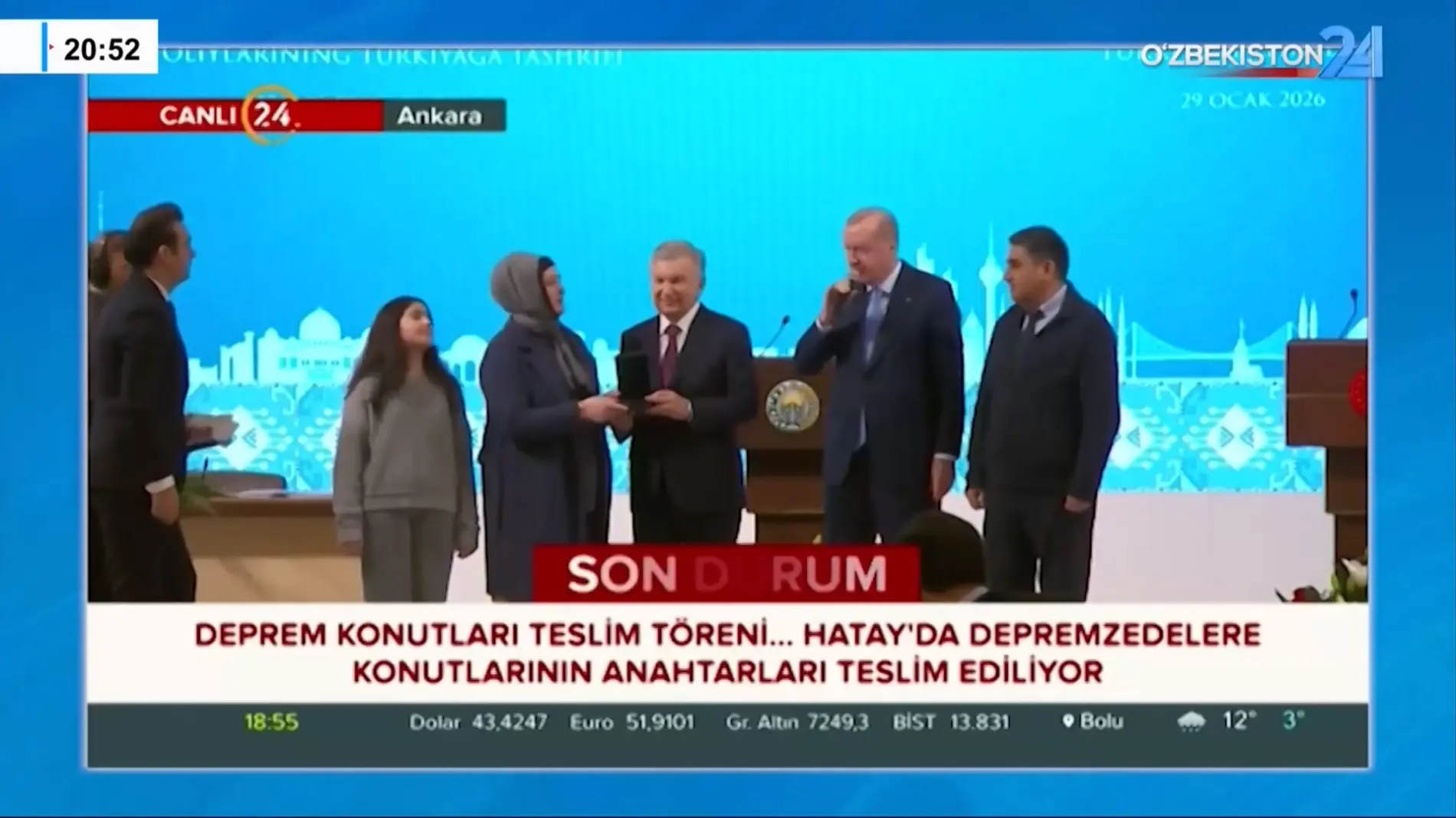 Prezident Shavkat Mirziyoyevning Turkiyaga tashrifi doirasida avtomobil yo‘llari sohasida ham kelishuv bitimi imzolandi.